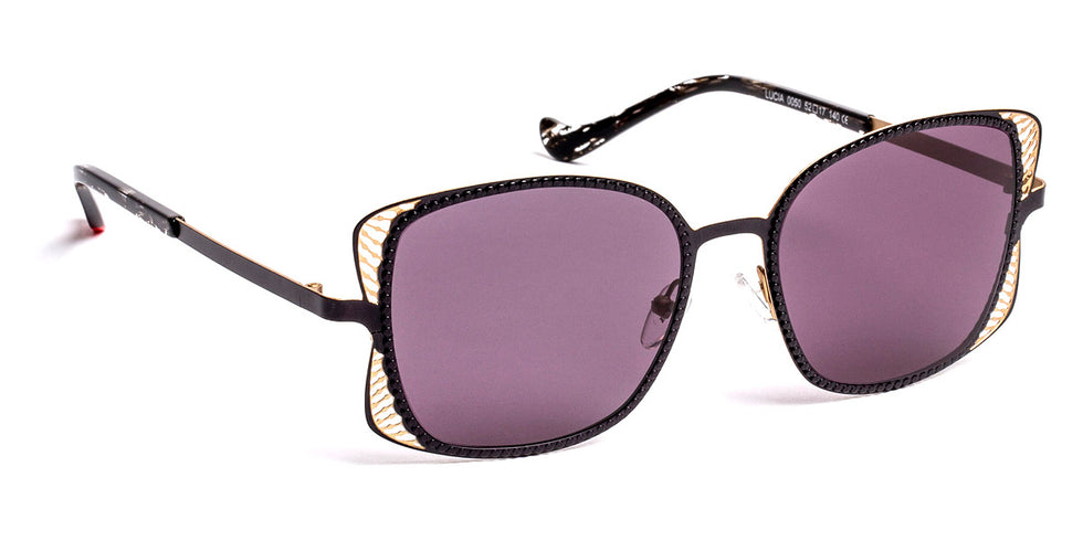J.F. Rey® Lucia JFR Lucia 0050 52 - 0050 Black/Gold Eyeglasses