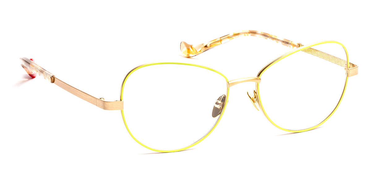 J.F. Rey® Ludy JFR Ludy 4355 52 - 4355 Green Lemon/Brushed Gold Eyeglasses