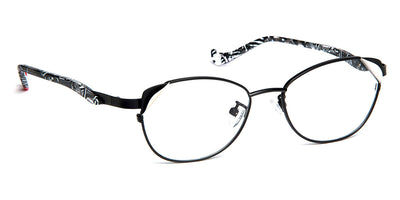 J.F. Rey® Lys JFR Lys 0010 52 - 0010 Black/Satin Ivory Eyeglasses
