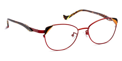 J.F. Rey® Lys JFR Lys 3060 52 - 3060 Red/Orange/Black Eyeglasses