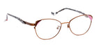 J.F. Rey® Lys JFR Lys 9080 52 - 9080 Brown/Pink Eyeglasses