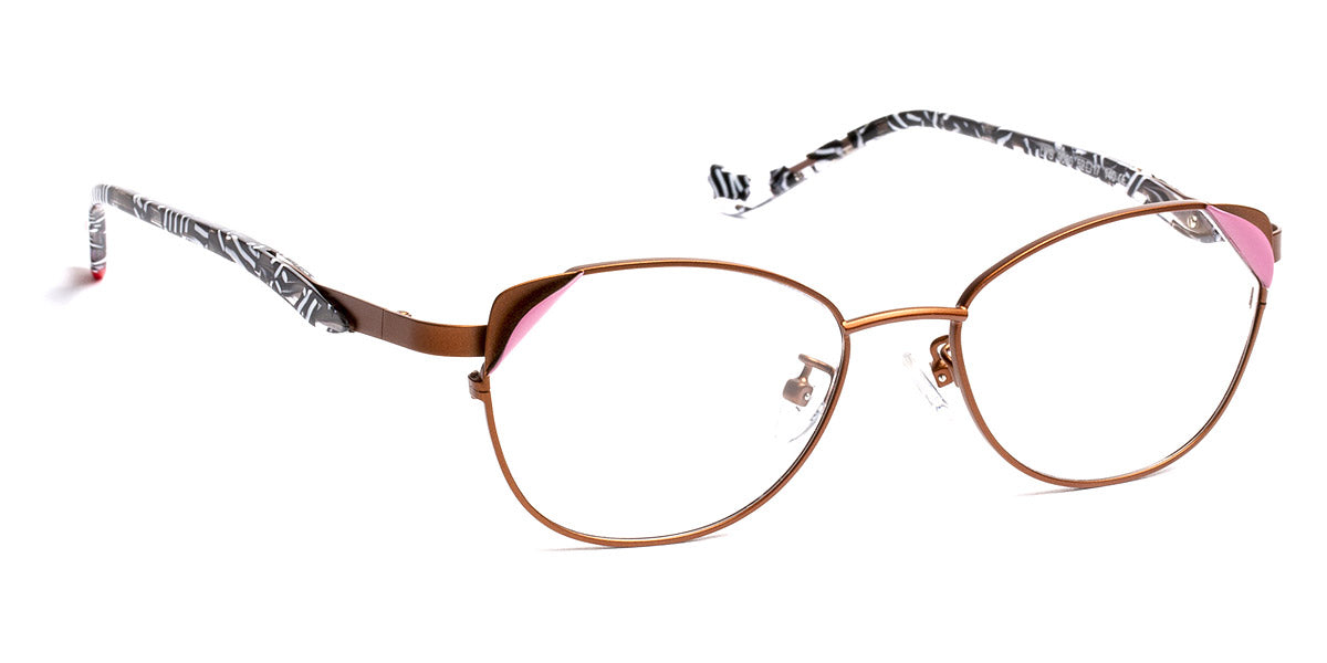 J.F. Rey® Lys JFR Lys 9080 52 - 9080 Brown/Pink Eyeglasses