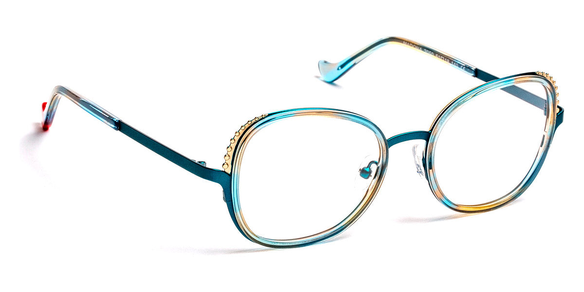 J.F. Rey® Madona JFR Madona 2050 51 - 2050 Blue/Light Gold Eyeglasses