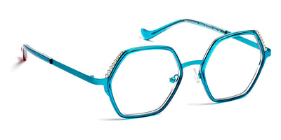 J.F. Rey® Madysson JFR Madysson 2520 51 - 2520 Blue/Turquoise/Silver Eyeglasses