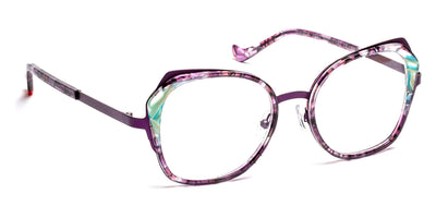 J.F. Rey® Magda JFR Magda 7540 50 - 7540 Plum Lace/Green Eyeglasses