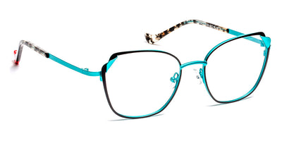 J.F. Rey® Marcy JFR Marcy 0025 53 - 0025 Black/Turquoise Green Eyeglasses