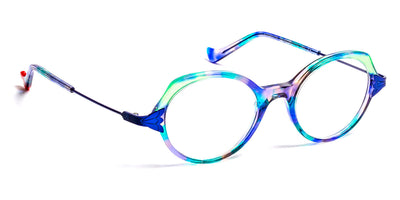 J.F. Rey® Margot JFR Margot 2040 47 - 2040 Blue/Green/Blue Satin Eyeglasses