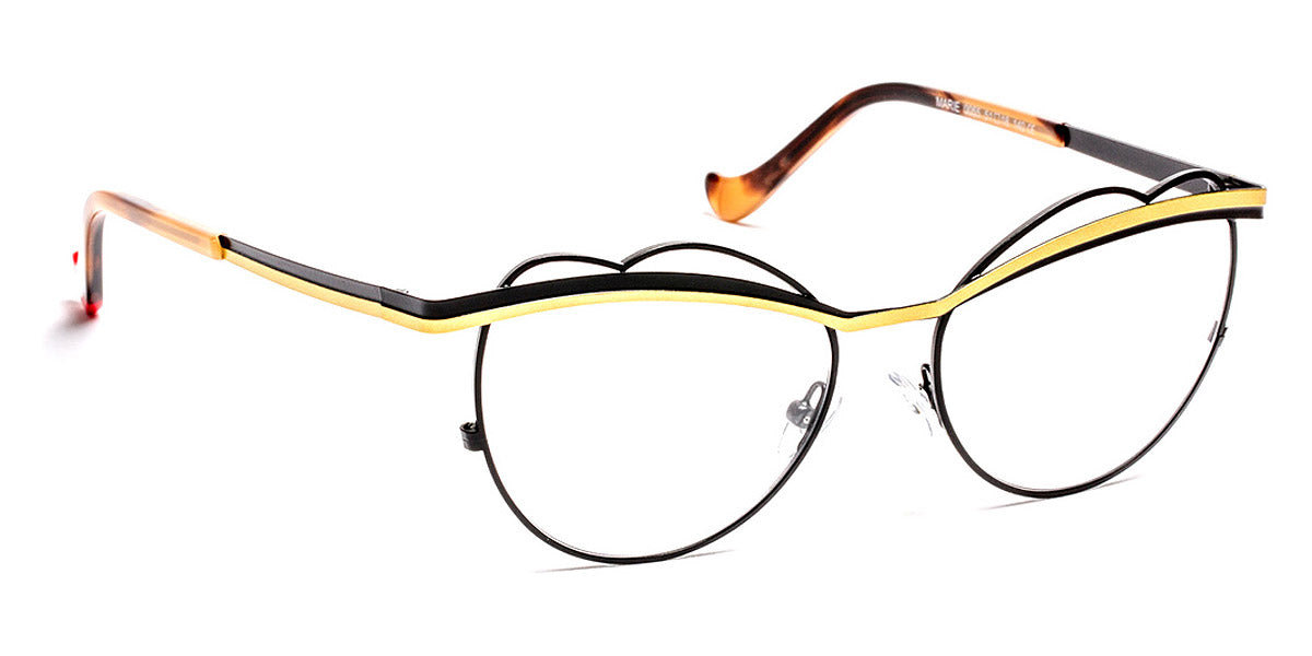 J.F. Rey® Marie JFR Marie 0055 51 - 0055 Black/Gold Eyeglasses
