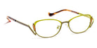 J.F. Rey® Mei JFR Mei 4345 51 - 4345 Green Lemon/Khaki Eyeglasses