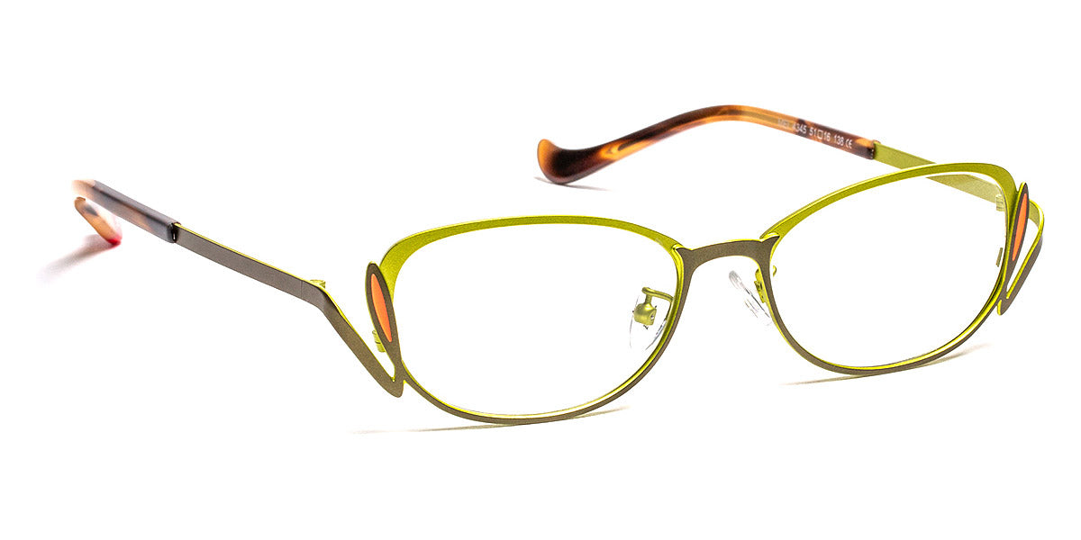 J.F. Rey® Mei JFR Mei 4345 51 - 4345 Green Lemon/Khaki Eyeglasses
