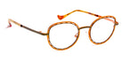 J.F. Rey® Melody JFR Melody 4866 46 - 4866 Dark Khaki/Copper Eyeglasses