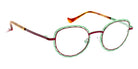 J.F. Rey® Melody JFR Melody 7045 46 - 7045 Plum/Jade Eyeglasses