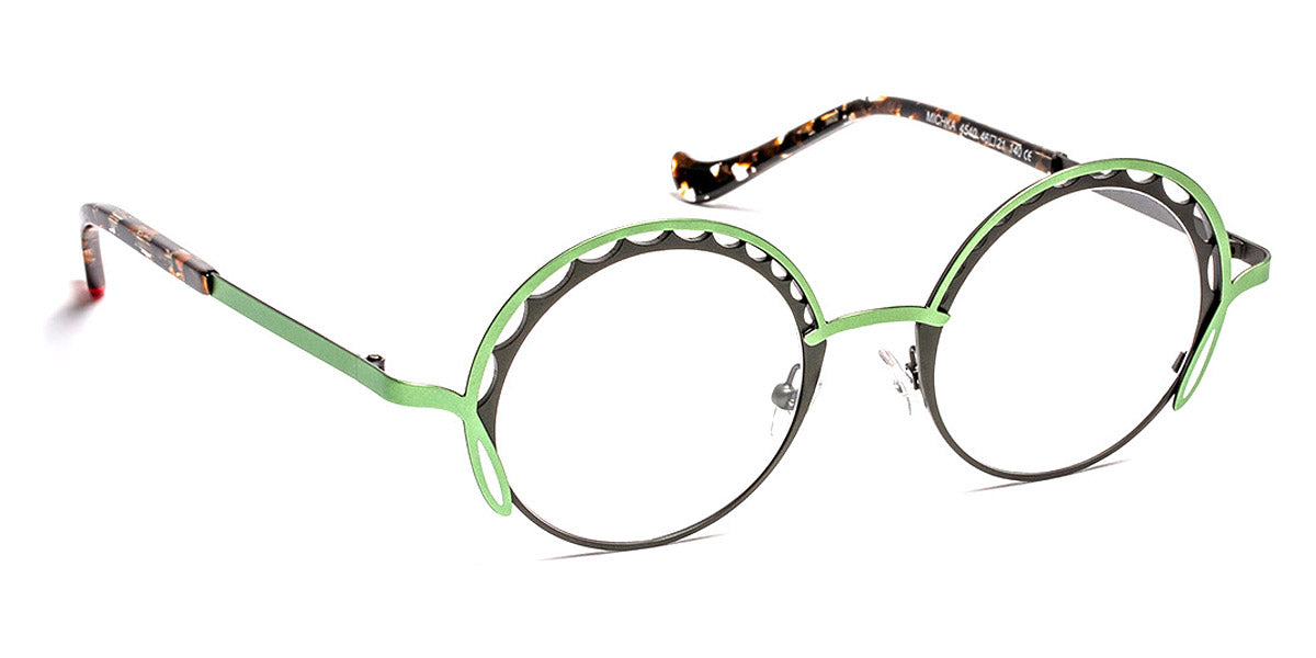 J.F. Rey® Michka JFR Michka 4540 46 - 4540 Jade/Khaki Eyeglasses