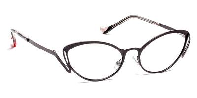 J.F. Rey® Moriset JFR Moriset 0000 52 - 0000 Satin Black/White Eyeglasses
