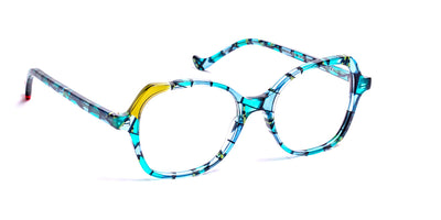 J.F. Rey® Mylen JFR Mylen 2040 50 - 2040 Blue/Khaki Eyeglasses