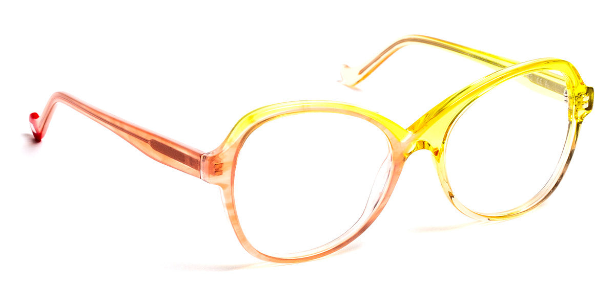 J.F. Rey® Nadege JFR Nadege 8050 53 - 8050 Pink/Gradient Yellow Eyeglasses