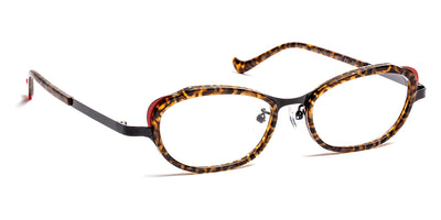 J.F. Rey® News JFR News 9530 51 - 9530 Panther/Black/Red Eyeglasses