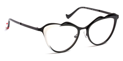 J.F. Rey® Ninette JFR Ninette 0010 52 - 0010 Black/White/Gold Eyeglasses