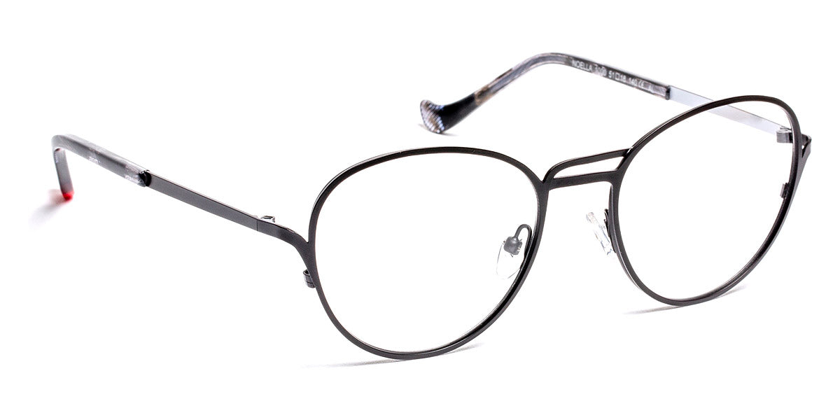 J.F. Rey® Noella JFR Noella 1000 51 - 1000 White/Black Eyeglasses
