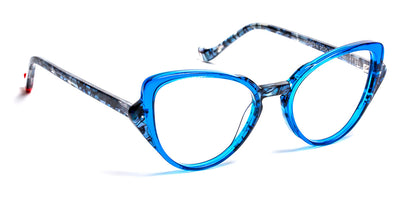 J.F. Rey® Noreen JFR Noreen 2020 51 - 2020 Blue/Blue Lace Eyeglasses