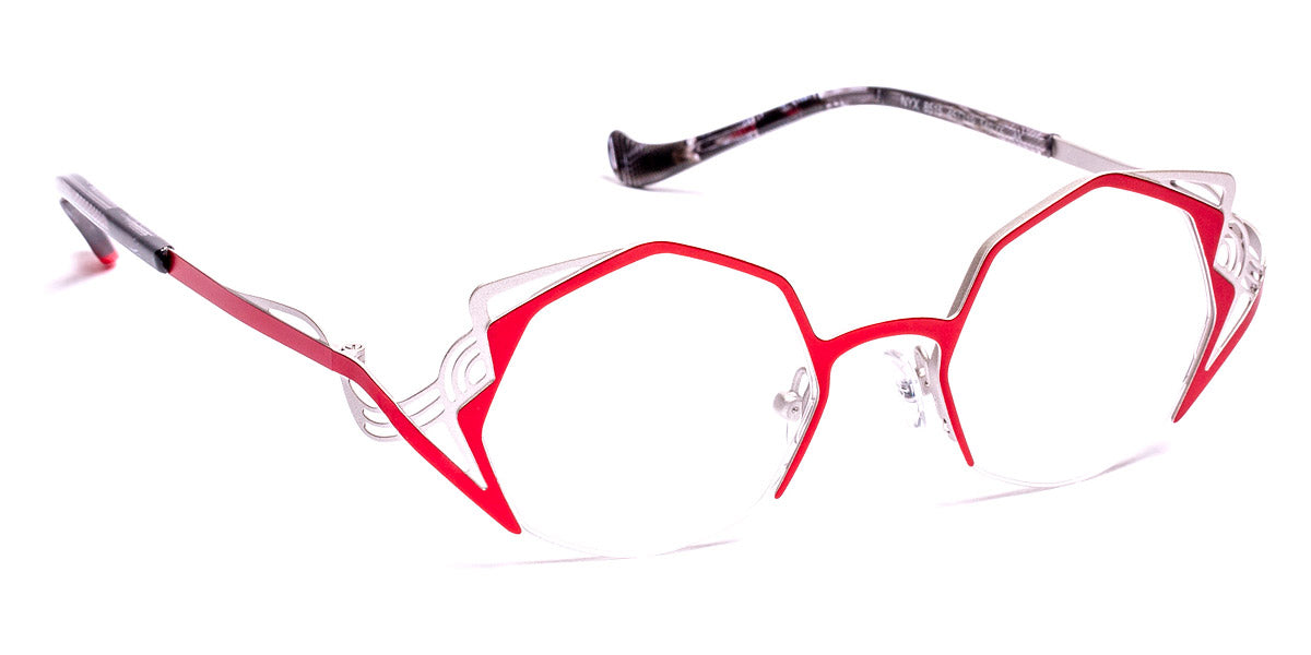 J.F. Rey® Nyx JFR Nyx 8515 45 - 8515 Fuchsia/Silver Eyeglasses