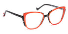 J.F. Rey® Onlyou JFR Onlyou 3000 54 - 3000 Red/Black Glossy Eyeglasses
