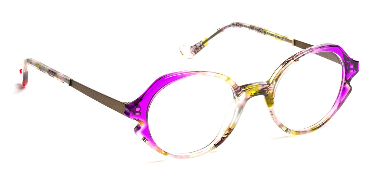 J.F. Rey® Orchild JFR Orchild 4070 48 - 4070 Green Watercolour/Purple Eyeglasses
