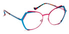 J.F. Rey® Orka JFR Orka 8825 54 - 8825 Dark Pink/Blue Eyeglasses