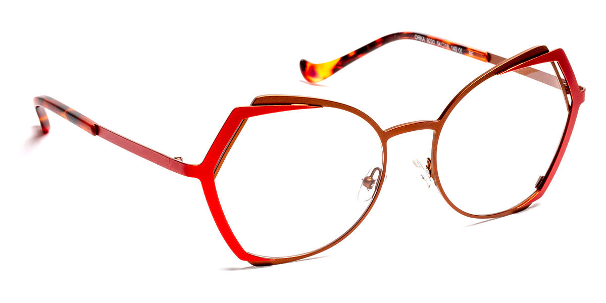 J.F. Rey® Orka JFR Orka 9230 54 - 9230 Brown/Red Eyeglasses