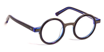 J.F. Rey® California JFR California 2020 46 - 2020 Blue Satin Silver Metal Eyeglasses