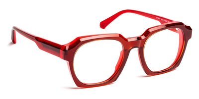 J.F. Rey® Detroit JFR Detroit 9030 53 - 9030 Brown/Red Eyeglasses