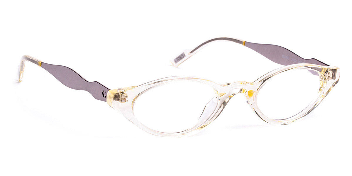 J.F. Rey® Diane JFR Diane 5050 49 - 5050 Yellow Crystal/Shiny Gunmetal Eyeglasses