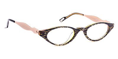 J.F. Rey® Diane JFR Diane 9550 49 - 9550 Demi/Satin Gold Eyeglasses