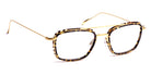 J.F. Rey® Harry JFR Harry 9055 51 - 9055 Brown/Brushed Gold Eyeglasses