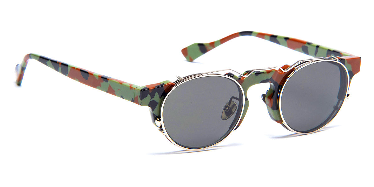 J.F. Rey® HKXJF02 JFR HKXJF02 4305 45 - 4305 Col Camouflage/Gunmetal Sunglasses