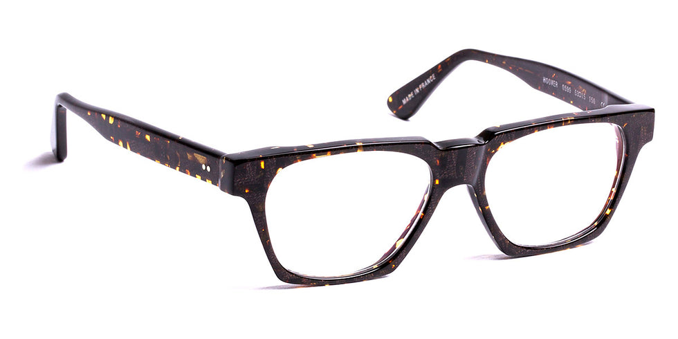 J.F. Rey® Hoover JFR Hoover 0599 53 - 0599 Brown Tweed/Demi Eyeglasses