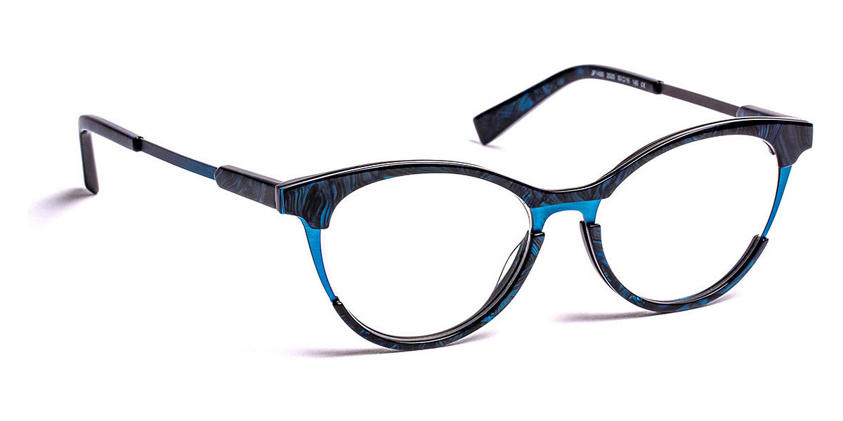 J.F. Rey® JF1430 JFR JF1430 2025 50 - 2025 Blue/Brushed Blue Eyeglasses