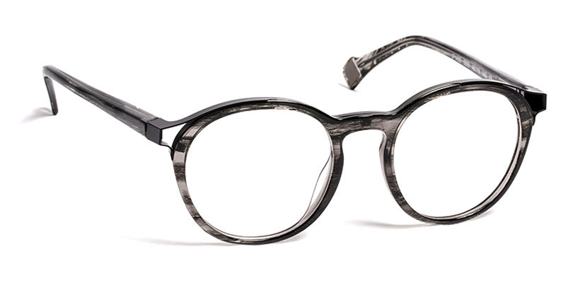 J.F. Rey® JF1439 JFR JF1439 0500 48 - 0500 Dark Gray/Black Satin Eyeglasses