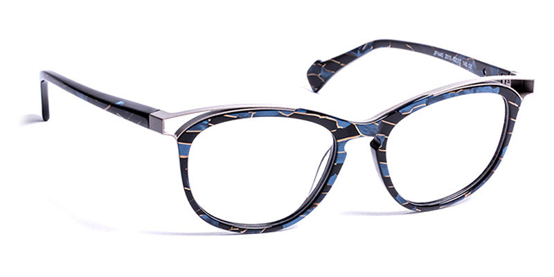 J.F. Rey® JF1440 JFR JF1440 2010 52 - 2010 Demi Blue/Gunmetal Eyeglasses