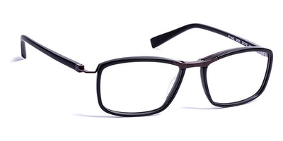 J.F. Rey® JF1442 JFR JF1442 0090 53 - 0090 Matte Black/Dark Brown Eyeglasses