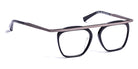 J.F. Rey® JF1444 JFR JF1444 0005 48 - 0005 Black/Gunmetal Eyeglasses
