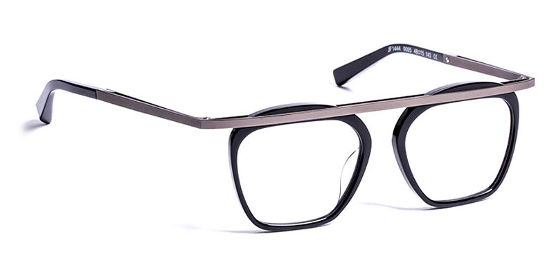 J.F. Rey® JF1444 JFR JF1444 0005 48 - 0005 Black/Gunmetal Eyeglasses