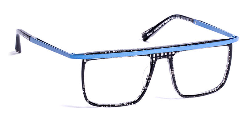 J.F. Rey® JF1445 JFR JF1445 0025 52 - 0025 Black/Blue Eyeglasses