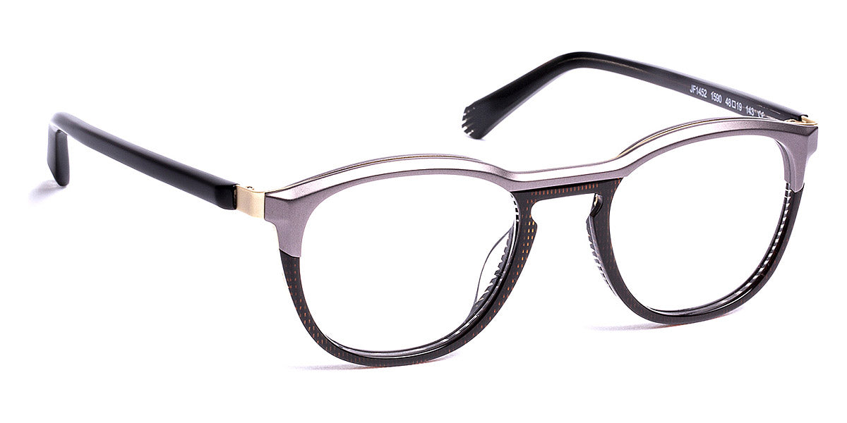 J.F. Rey® JF1452 JFR JF1452 1590 48 - 1590 Top Alu Raw/Brown/Gold Eyeglasses