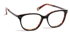 J.F. Rey® JF1456 JFR JF1456 0030 50 - 0030 Black Leather/Red Lace Eyeglasses