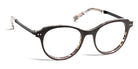 J.F. Rey® JF1457 JFR JF1457 0015 50 - 0015 Black Leather/Demi Ivory Eyeglasses