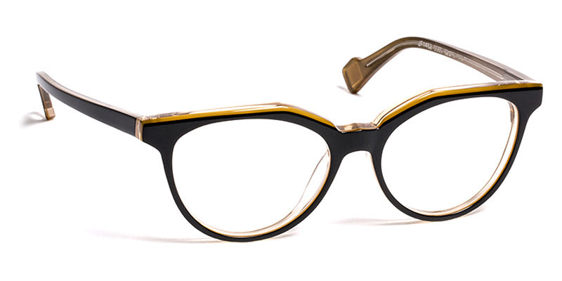 J.F. Rey® JF1462 JFR JF1462 0050 52 - 0050 Black Yellow Eyeglasses