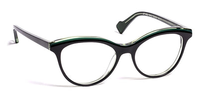 J.F. Rey® JF1463 JFR JF1463 0045 52 - 0045 Black/Green Eyeglasses