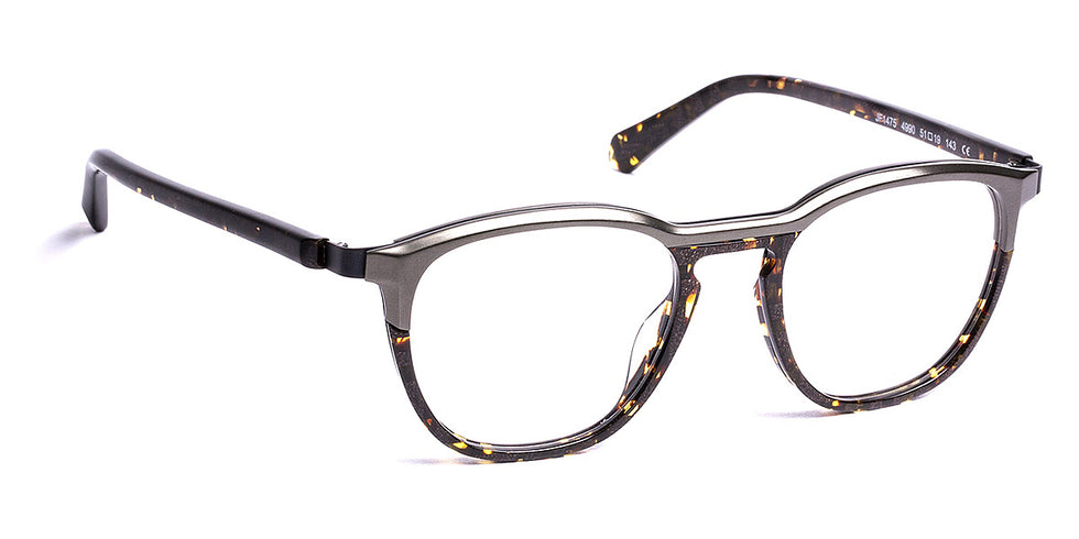 J.F. Rey® JF1475 JFR JF1475 4990 51 - 4990 Top Copper/Bottom Demi/Metal Black Eyeglasses