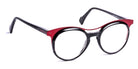 J.F. Rey® JF1478 JFR JF1478 0530 47 - 0530 Black Red Eyeglasses